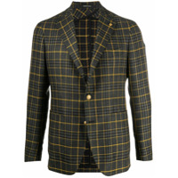 Tagliatore Blazer xadrez mangas longas - Cinza