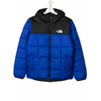 The North Face Kids Casaco matelassê Perrito dupla face - Azul