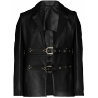 Tokyo James Blazer Homecoming com fivela - Preto