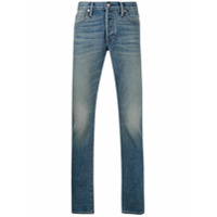 Tom Ford Calça jeans slim cintura média - Azul