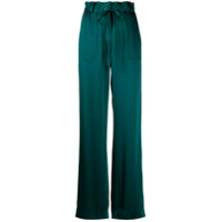 Tom Ford Calça pantalona cintura alta - Verde