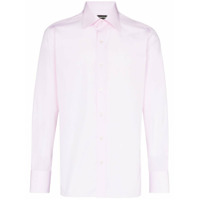 Tom Ford Camisa de algodão com abotoamento - Rosa