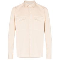 Tom Ford Camisa de algodão com bolsos - Neutro