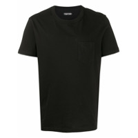 Tom Ford Camiseta decote careca com bolso - Preto