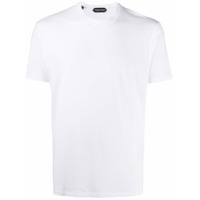 Tom Ford Camiseta gola redonda com mangas curtas - Branco
