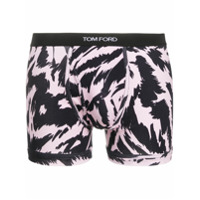 Tom Ford Short boxer com animal print - Rosa