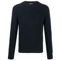 Tom Ford Suéter de cashmere e tricô canelado - Azul