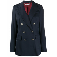 Tommy Hilfiger Blazer com abotoamento duplo - Azul