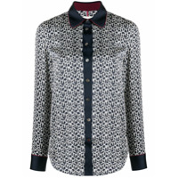 Tommy Hilfiger Camisa com estampa monogramada Icons - Azul