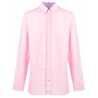 Tommy Hilfiger Camisa com logo bordado - Rosa