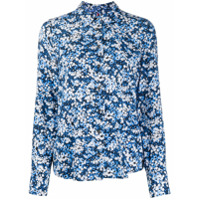 Tommy Hilfiger Camisa slim com estampa floral - Azul