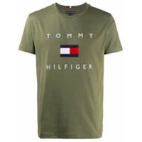 Tommy Hilfiger Camiseta com estampa de logo - Verde