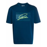 Tommy Hilfiger Camiseta com patch de logo - Azul