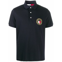 Tommy Hilfiger embroidered logo polo shirt - Azul