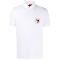 Tommy Hilfiger embroidered logo polo shirt - Branco
