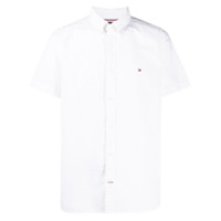 Tommy Hilfiger logo embroidered shirt - Branco