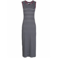 Tommy Hilfiger sleeveless stripe print dress - Azul