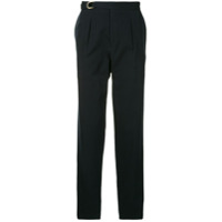 Tomorrowland belted tapered trousers - Preto