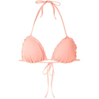 Track & Field Sutiã de biquíni Rainbow cortininha - Rosa