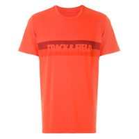 Track & Field T-shirt Retrô estampada - Laranja