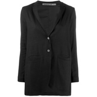 Transit Blazer longo com abotoamento simples - Preto