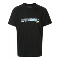 Travis Scott Astroworld Camiseta com estampa Astroworld Tour - Azul