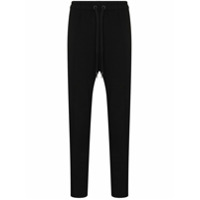 True Religion Calça esportiva com logo - Preto