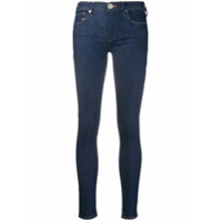 True Religion Calça jeans skinny cintura baixa - Azul