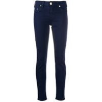 True Religion Calça jeans skinny com cintura média - Azul