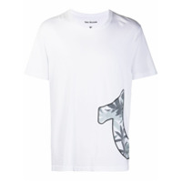 True Religion Camiseta decote careca com logo - Branco