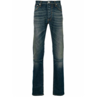 UNRAVEL PROJECT Calça jeans skinny com efeito desbotado - Azul