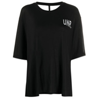 UNRAVEL PROJECT Camiseta LAX com abertura posterior - Preto