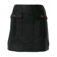 Venroy Saia slim com bolsos frontais - Preto