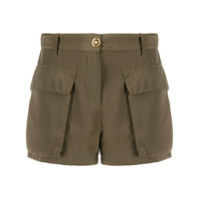 Versace Calça cargo com bolsos oversized - Verde