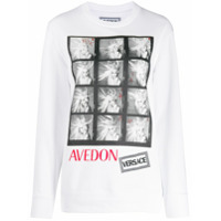 Versace Camiseta com estampa Avedon - Branco