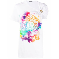 Versace Camiseta com estampa gráfica - Branco