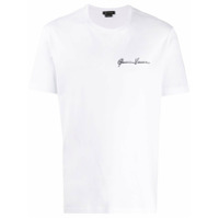 Versace Camiseta com estampa GV Signature - Branco