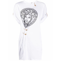 Versace Camiseta oversized com estampa Medusa - Branco