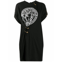 Versace Camiseta oversized com estampa Medusa - Preto