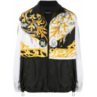Versace Jaqueta com estampa barroca - Branco