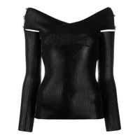 Versace Jeans Couture Blusa de tricô - Preto