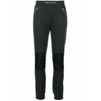 Versace Jeans Couture Calça esportiva com recortes - Cinza