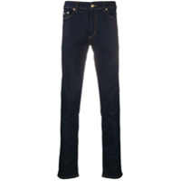Versace Jeans Couture Calça jeans slim cintura média - Azul