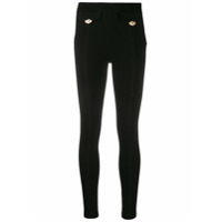 Versace Jeans Couture Calça skinny cintura alta - Preto