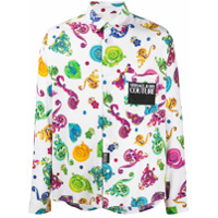 Versace Jeans Couture Camisa com estampa barroca - Branco