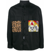 Versace Jeans Couture Camisa com estampa Paisley Fantasy - Preto