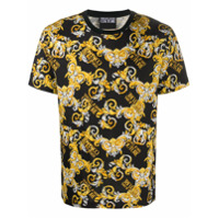 Versace Jeans Couture Camiseta com estampa barroca - Preto