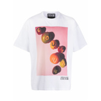 Versace Jeans Couture Camiseta com estampa de frutas - Branco