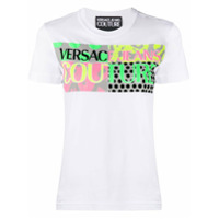Versace Jeans Couture Camiseta com estampa de logo - Branco