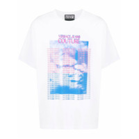 Versace Jeans Couture Camiseta com estampa de logo gráfico - Branco